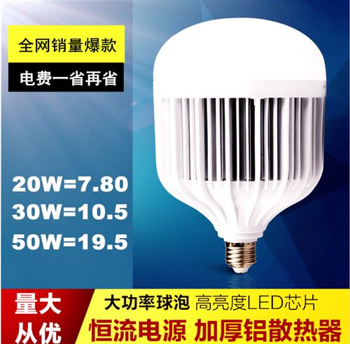 LED球泡燈 led球泡燈 LED塑料球泡燈 led塑料球泡 led新款塑料球泡燈原始圖片2