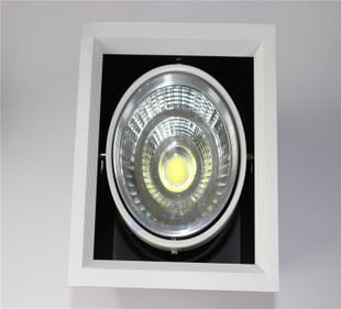LED豆膽燈 LED豆膽燈天花燈射燈格柵燈COB單頭 雙頭 三頭 一頭 二頭20W 30W原始圖片2