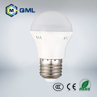 LED球泡燈 LED節能燈 塑料球泡燈 跑江湖地攤5W 節能王長壽燈泡廠家