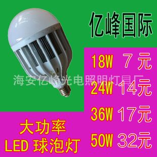 LED球泡燈 36W廠家直銷新型鳥籠燈LED球泡燈 實用綠色節(jié)能燈 E27大功率燈泡