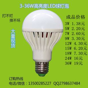LED球泡 led球泡燈 led成品 led散件  led節(jié)能燈  燈泡