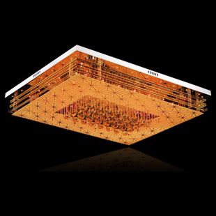 臥室 客廳燈led水晶燈現代簡約吸頂燈長方形臥室燈廠家直銷8568