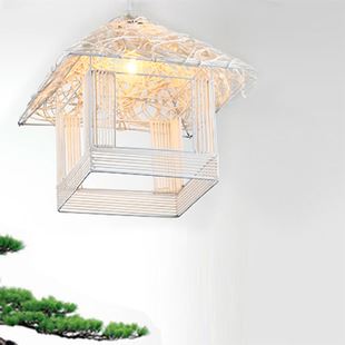 餐廳 小屋餐吊燈鳥巢餐廳燈單頭燈具燈飾8029廠家直銷批發(fā)