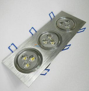 精品/新品推薦 批發(fā)銷售三頭連體led天花燈 新款一體化led筒燈 歡迎購買原始圖片2