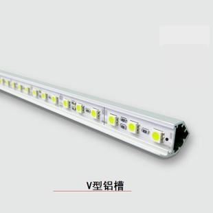 LED硬燈條 工廠現(xiàn)貨 12v七彩5050 RGB硬燈條 72珠彩色燈帶 KTV亮化背景燈飾