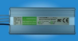 防水電源 低壓LED燈帶專用防水開關(guān)電源24V200W長條迷你變壓器 220V轉(zhuǎn)24V原始圖片3