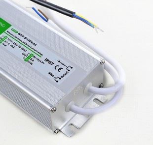 防水電源 低壓LED燈帶專用防水開關電源24V120W長條迷你變壓器 220V轉12V