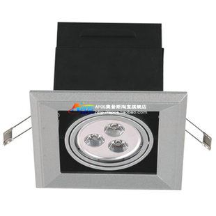 LED格柵燈 專業(yè)推薦 奧普斯大功率led豆膽燈 3wled服裝豆膽節(jié)能燈原始圖片2