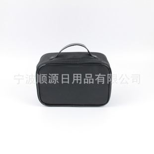 gd化妝包 新款純色手拿包收納洗漱包 韓版網(wǎng)料PVC鏡面革化妝包批發(fā)原始圖片3