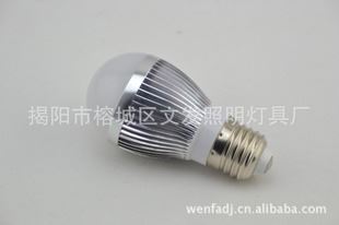 LED大功率系列 優(yōu)質(zhì)耐用tj正白E27三安光電貼片式led燈文發(fā)照明誠(chéng)招代理商原始圖片3