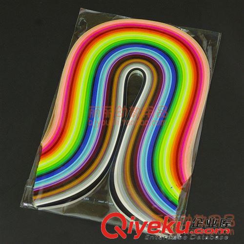 衍紙/衍紙板/衍紙工具 49色新品優質衍紙 1cm衍紙條 DIY材料折紙 手工紙 490條原始圖片2