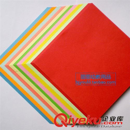 皺紋紙/手工紙/折紙 兒童手工紙 彩色  千紙鶴折紙 15*15cm 50張/包原始圖片2