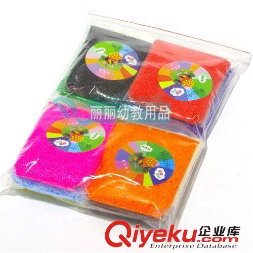 雪花泥/橡皮泥 樂陶陶 創(chuàng)意泥 彩泥 珍珠泥 雪花泥 顆粒泥 20克12色套裝原始圖片2