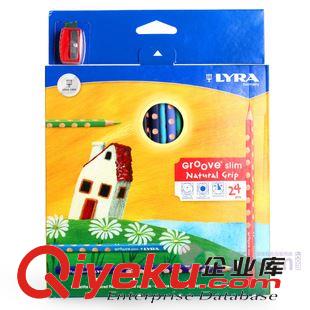 蠟筆/水彩筆/油畫棒 德國 Lyra藝雅 三角洞洞鉛筆 12/24/36色 彩色鉛筆