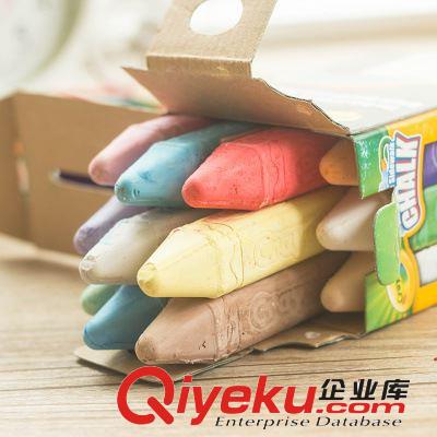 粉筆套/無塵粉筆 美國 crayola 繪兒樂 12色戶外粗大彩色粉筆套裝 51-2012原始圖片2