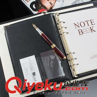A4-16K（9.0寸） a5筆記文具記事本商務活頁a4韓國創意文具仿皮日記本子定制logo原始圖片2