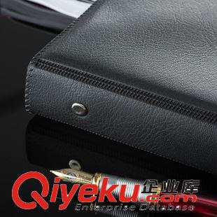 A4-16K（9.0寸） a5筆記文具記事本商務活頁a4韓國創意文具仿皮日記本子定制logo原始圖片3