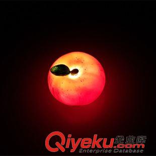 【贈品促銷專區(qū)】 圣誕節(jié)平安夜禮品 七彩發(fā)光創(chuàng)意迷你蘋果小夜燈原始圖片3