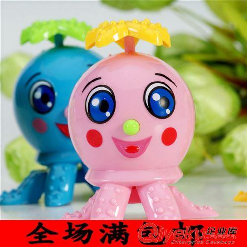 【贈(zèng)品促銷專區(qū)】 會橫著走的發(fā)條可愛卡通八爪魚 小章魚 上鏈章魚 兒童上鏈玩具原始圖片2