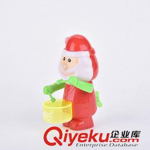 【贈品促銷專區】 結婚慶禮物新奇禮物創意玩具 可裝糖上鏈發條圣誕老人玩具地攤批