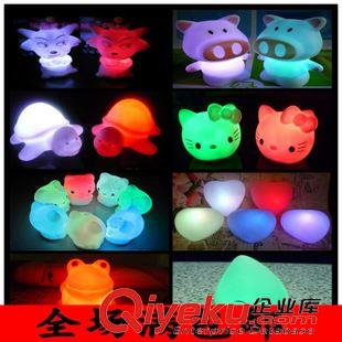【2元店專區(qū)】 送電子 led變色小夜燈 七彩小夜燈 創(chuàng)意小夜燈 夜市地?cái)傌浽磁l(fā)