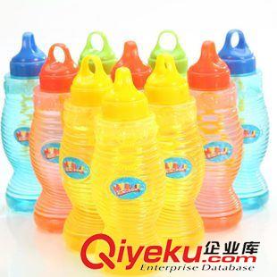 【產(chǎn)品配件】 250ml超大容量電動(dòng)慣性泡泡槍 泡泡水 兒童瓶裝七彩泡泡水批發(fā)原始圖片3