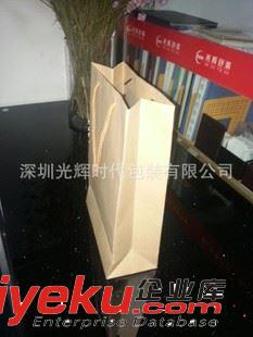 牛皮紙盒包裝 教師節(jié)商務(wù)禮品紙袋20*30*6znq典20000膠印展銷會服裝手提袋原始圖片3