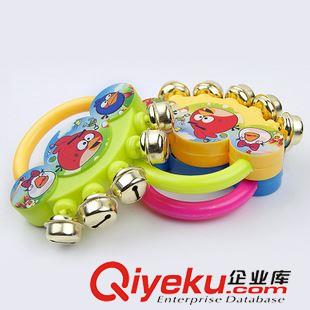 新品上架 促銷贈品禮品 卡通嬰兒五指手搖鈴 不銹鋼鈴鐺 嬰幼兒玩具原始圖片2