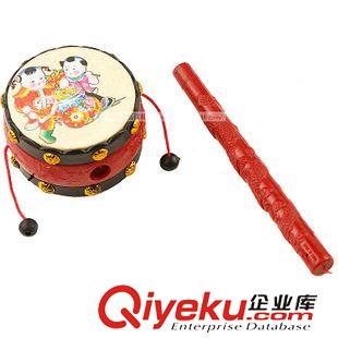 贈品禮品專區 促銷贈品禮品 批發兒童玩具 質量好的吉祥浪鼓 嬰幼兒手搖鼓批發原始圖片3