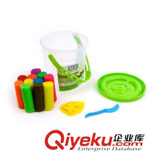 贈(zèng)品禮品專區(qū) 【熱銷(xiāo)文具】小圓桶裝12色加模具夢(mèng)幻香味彩泥 安全md橡皮泥