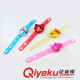 發光玩具 【人氣爆款】兒童發光手腕帶 LED閃光手鐲 發光軟膠手表帶原始圖片3