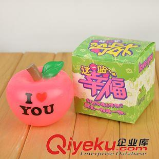 發光玩具 2015{zx1}款 浪漫蘋果小夜燈 可愛儲蓄罐 送禮{zj0}批發原始圖片2
