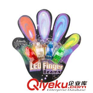 發(fā)光玩具 【低價(jià)促銷】閃光發(fā)光手指燈批發(fā) LED戒指燈（四個(gè)套裝）原始圖片3