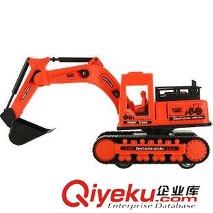 交通工具/工程車 【廠價(jià)直銷】 兒童慣性挖土機(jī)玩具 fzmx玩具 地?cái)偀豳u玩具