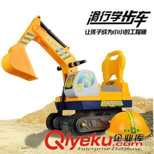 交通工具/工程車 【全網{zd1}價且通過3C認證】兒童玩具挖掘機 超大號可坐可騎挖機