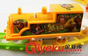 交通工具/工程車 【2015爆款】熊軌道車 孩子哭著要買的電動(dòng)玩具車模型原始圖片3