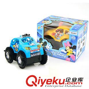 交通工具/工程車 【地攤熱賣玩具】 遇阻礙物自動翻身轉(zhuǎn)向 電動極速翻斗玩具車