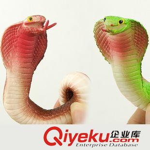 整蠱搞怪玩具 【小孩{za}】萬圣節(jié)整蠱整人搞笑玩具 軟膠仿真玩具眼鏡蛇原始圖片2