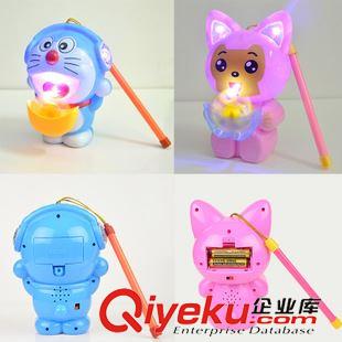 泡泡玩具 卡通動物吹泡泡機兒童玩具燈光音樂手提燈籠 地攤熱賣原始圖片3
