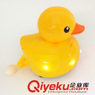 電動/遙控玩具 地攤熱賣 電動音樂發(fā)光萬向下蛋鴨玩具 電動 發(fā)光 玩具批發(fā)原始圖片3