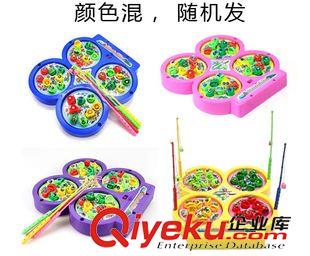 電動(dòng)/遙控玩具 【小孩{za}】益智競(jìng)技釣魚游戲 電動(dòng)音樂釣魚盤  玩具廠家原始圖片3