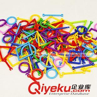 益智/競技/魔方/樂器 【新款玩具批發(fā)】聰明棒塑料拼插玩具 3-7歲益智積木 創(chuàng)意玩具原始圖片2