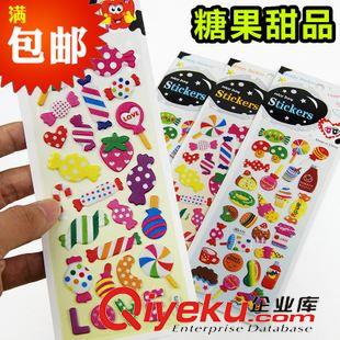 貼紙貼畫 促銷贈品禮品 兒童可愛立體泡泡貼 小鳥系列泡泡貼紙