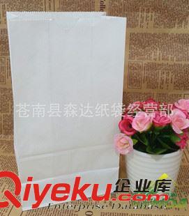 方底袋 面包袋 批發(fā)白色牛皮紙方底袋 西點(diǎn)餅干包裝袋 烘焙面包袋 食品紙袋 現(xiàn)貨原始圖片2