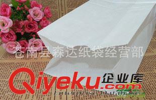 方底袋 面包袋 批發(fā)白色牛皮紙方底袋 西點(diǎn)餅干包裝袋 烘焙面包袋 食品紙袋 現(xiàn)貨原始圖片3