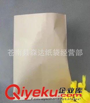 空白無字防油紙袋 空白黃牛皮袋 食品包裝袋 通用  防油牛皮紙袋 雞柳袋 批發定制原始圖片2