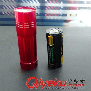 小手電筒 成都廠家批發(fā) tj小手電 禮品9LED手電筒 鋁合金手電筒 小手電筒原始圖片3