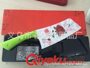 百年薔薇刀 【百年薔薇單刀】地攤跑江湖熱賣貨源綠柄橡果國際同款刀前切后剁