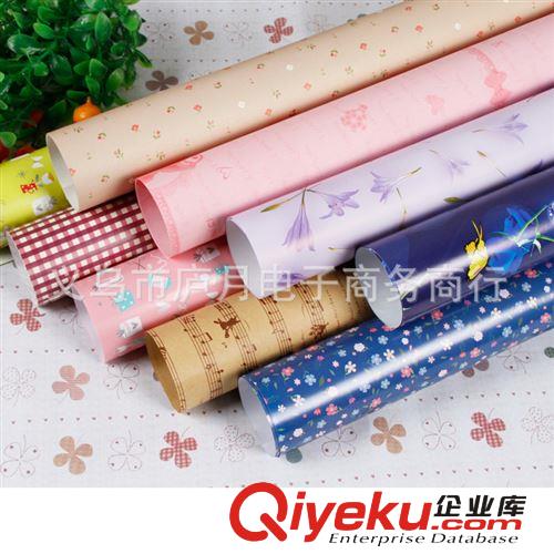 小清新包裝紙 韓國包裝禮品紙批發(fā)幼兒園氛圍裝飾攝影拍照墻禮物裝飾書皮套原始圖片3