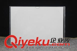 職務牌 亞克力雙層插槽A4職務卡相框 透明價目標牌職務卡提示牌豎款